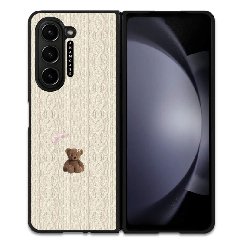 کاور آکام مدل AMC-WSGZFOLD5-TRICOT-13 مناسب برای گوشی موبایل سامسونگ Galaxy Z Fold 5