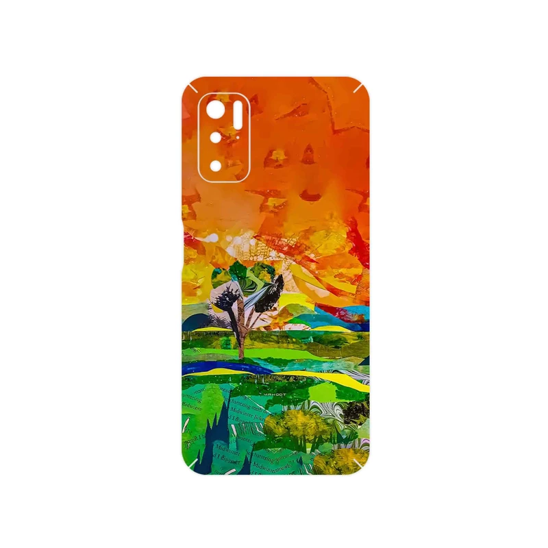 برچسب پوششی ماهوت مدل Collage of Painting مناسب برای گوشی موبایل شیائومی Poco M3 Pro 5G