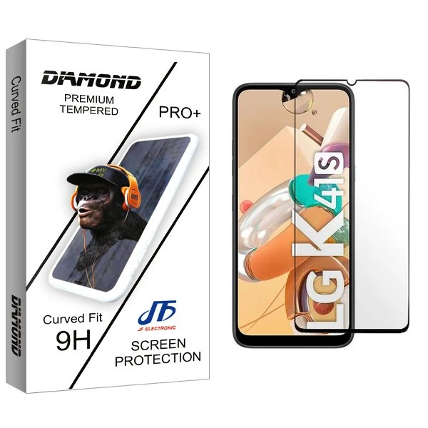 محافظ صفحه نمایش شیشه ای جی اف مدل Diamond مناسب برای گوشی موبایل ال جی K41s
