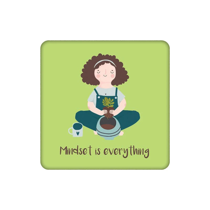 زیرلیوانی طرح دخترو گل کاری کد 0952798