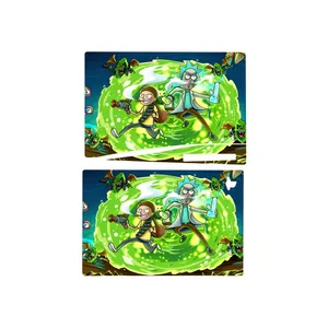 برچسب پلی استیشن 5 مدل ریک اند مورتی