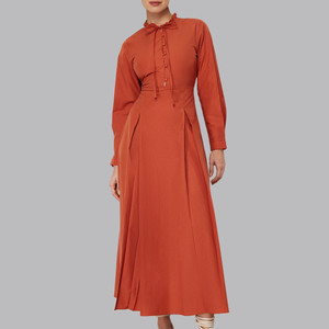 پیراهن یقه بندی زنانه ترندیول مدل 790590214