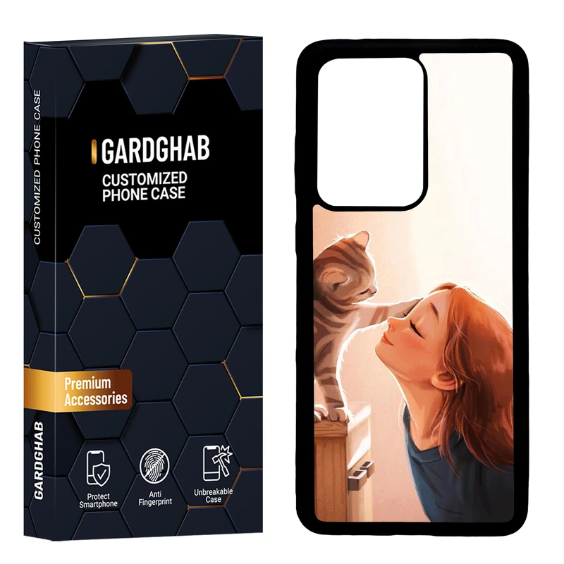 کاور گارد قاب مدل پشت گلس دخترانه مناسب برای گوشی موبایل سامسونگ  Galaxy S20 Ultra