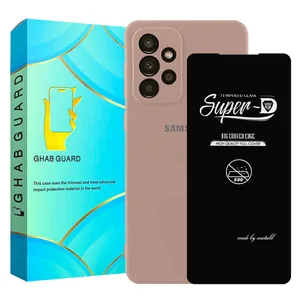 Ghab Guard SILICONSUPERD Cover With Screen Protector For Samsung Galaxy A53 5G