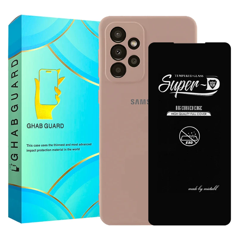  کاور قاب گارد مدل SILICONSUPERD مناسب برای گوشی موبایل سامسونگ Galaxy A53 5G به همراه محافظ صفحه نمایش