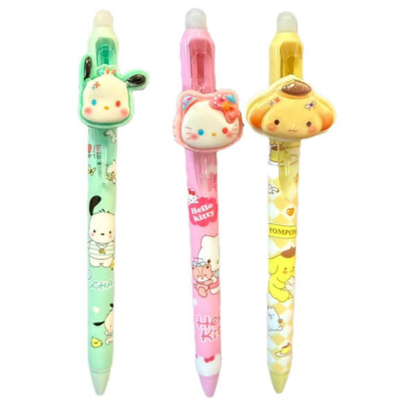 خودکار 0.5 میلی متری مدل پاک کن دار طرح سانیروو مجموعه 3 عددی