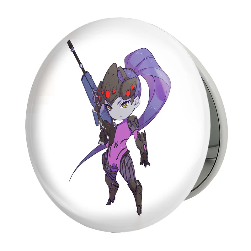 آینه جیبی خندالو طرح بازی اورواچ (Overwatch) مدل تاشو کد 31613