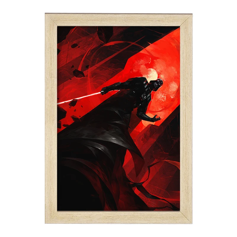 تابلو خندالو مدل جنگ ستارگان (Star Wars) کد F374