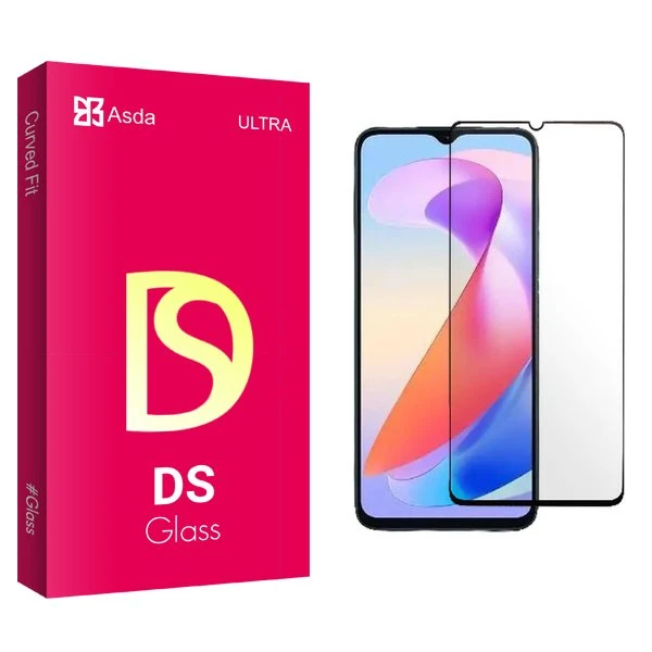محافظ صفحه نمایش شیشه ای آسدا مدل DS مناسب برای گوشی موبایل آنر X6a