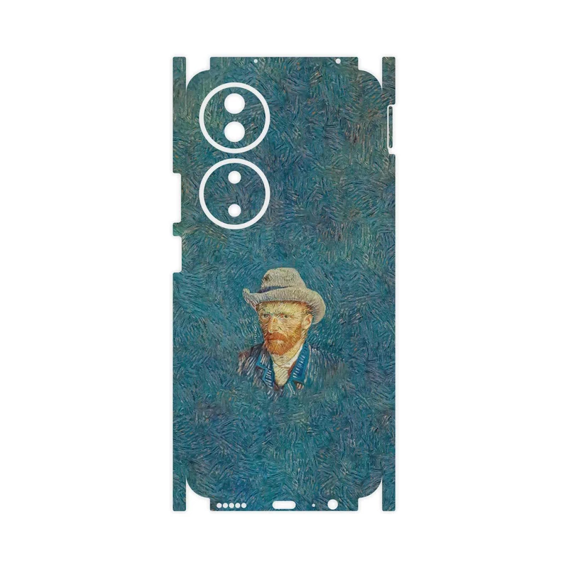 برچسب پوششی ماهوت مدل Self portrait with a gray felt hat-FullSkin مناسب برای گوشی موبایل آنر X7b