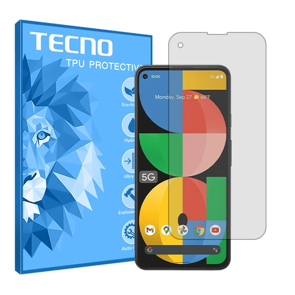 محافظ صفحه نمایش شفاف تکنو مدل HyGEL مناسب برای گوشی موبایل گوگل Pixel 5a 5G