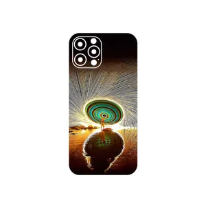 MAHOOT Night Light Fountain Cover Sticker for Apple iPhone 12 Pro Max