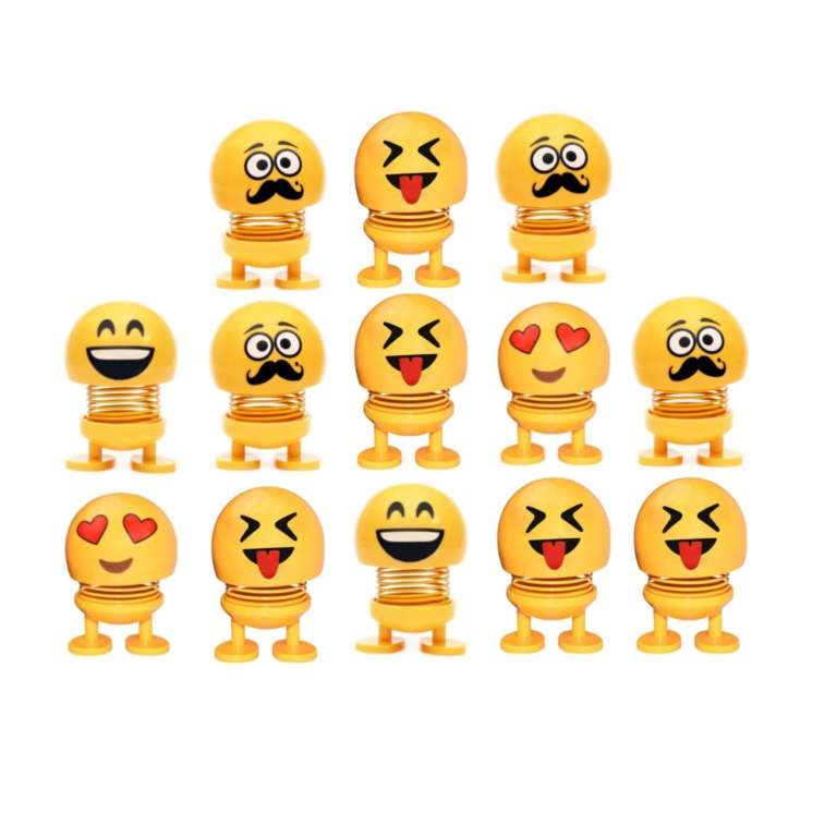 عروسک فنری طرح ایموجی مدل AFSHIN کد 805 مجموعه 13 عددی