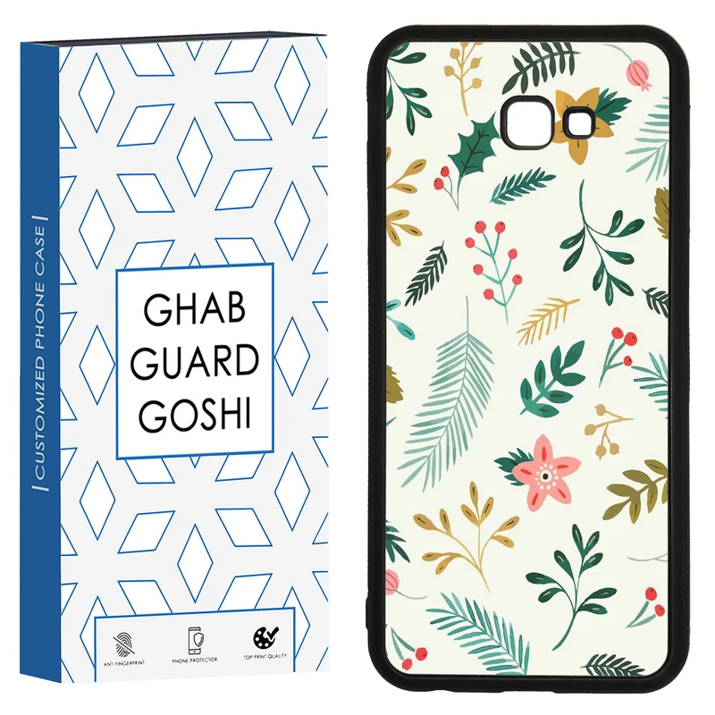 کاور قاب گارد گوشی طرح گل کد TPU-036 مناسب برای گوشی موبایل سامسونگ Galaxy J4 plus / J4 core