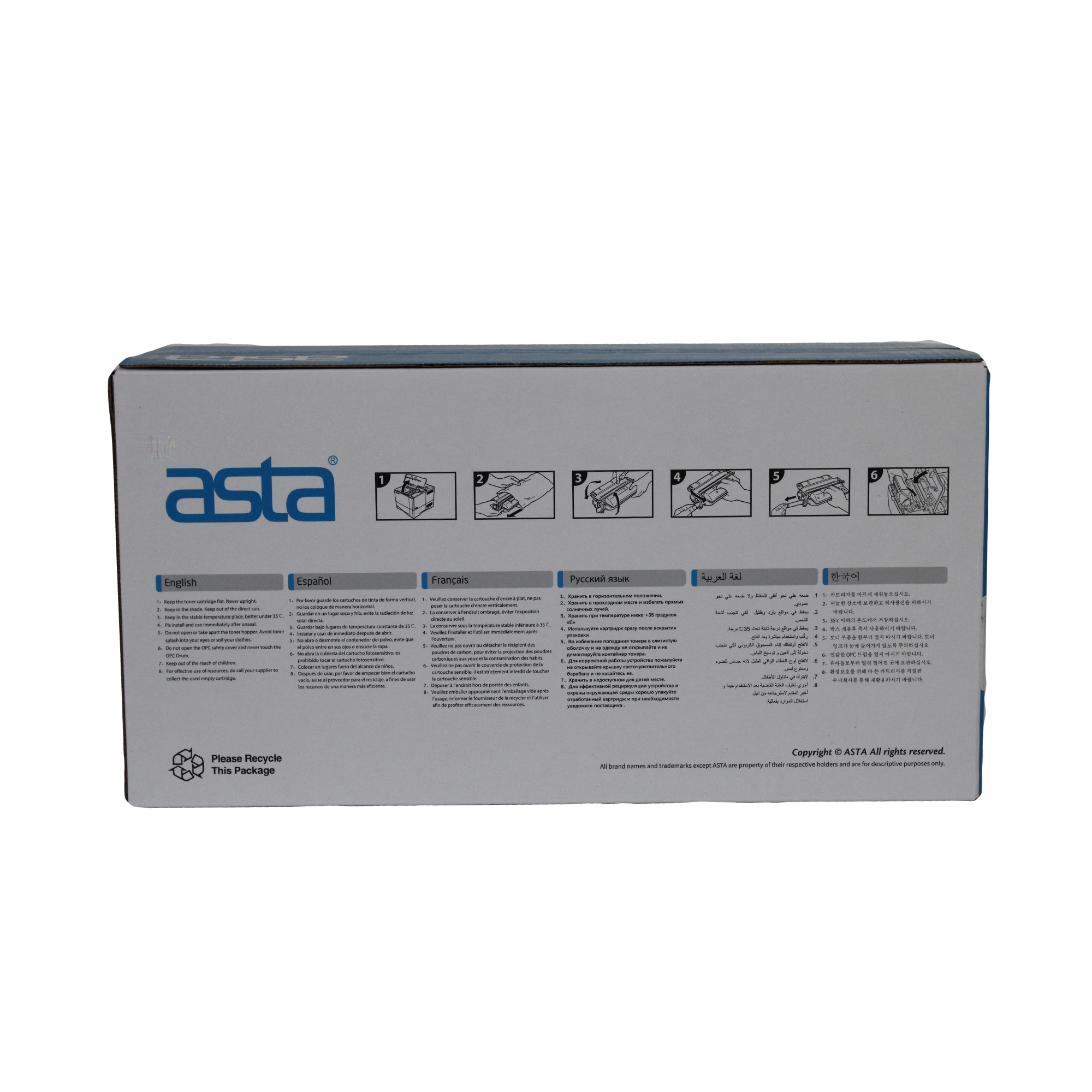 کارتریج قابل شارژ  آستا مدل 64A