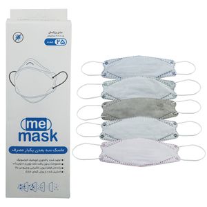 ماسک تنفسی می ماسک مدل سه بعدی رنگین کمان بسته 25 عددی