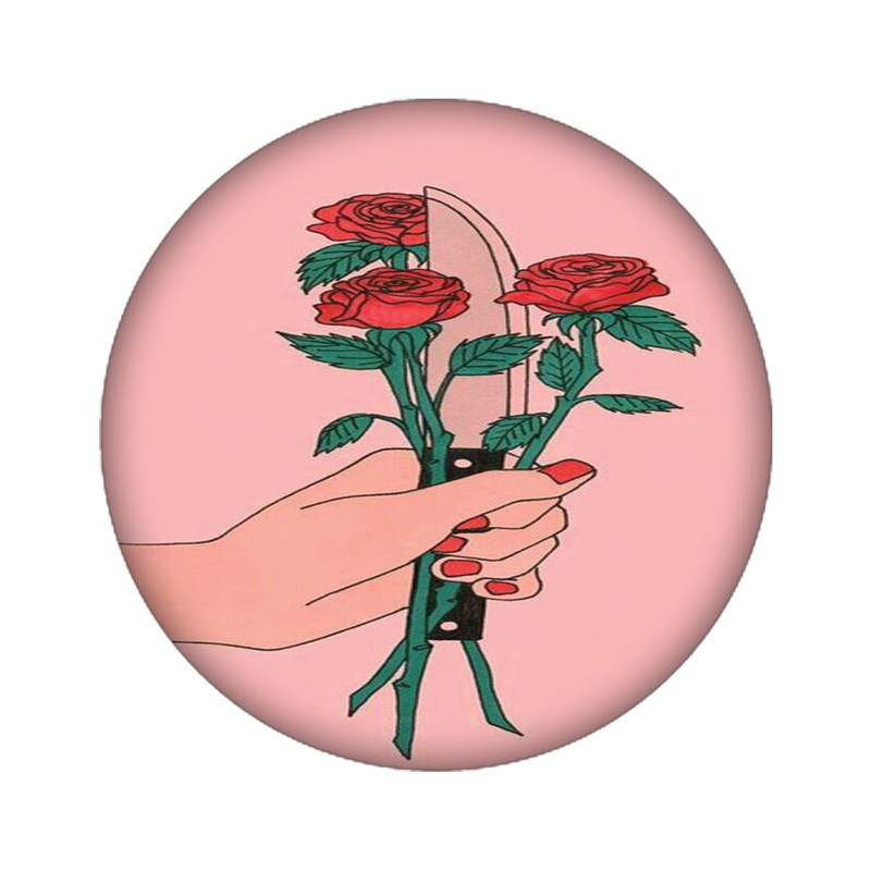 استیکر تزئینی موبایل مدل گل کد 3713