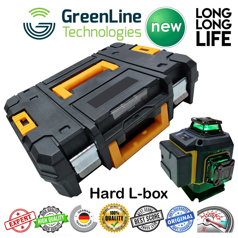 تراز لیزری مدل ترکیبی نور سبز کد 4D-BOX -360