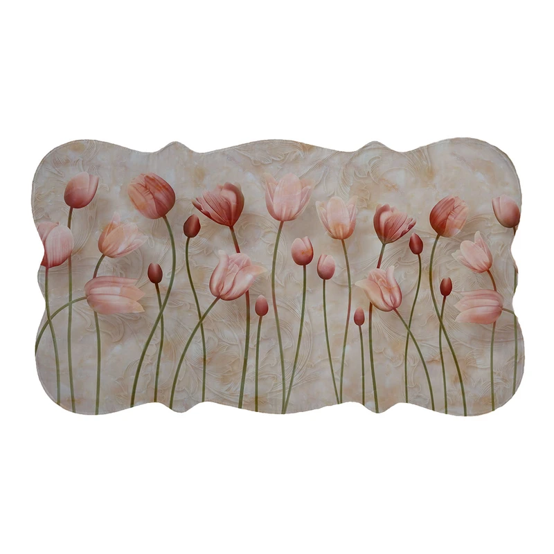 پادری مدل دالبر طرح لاله کد 6108 سایز 110×60 سانتی متر