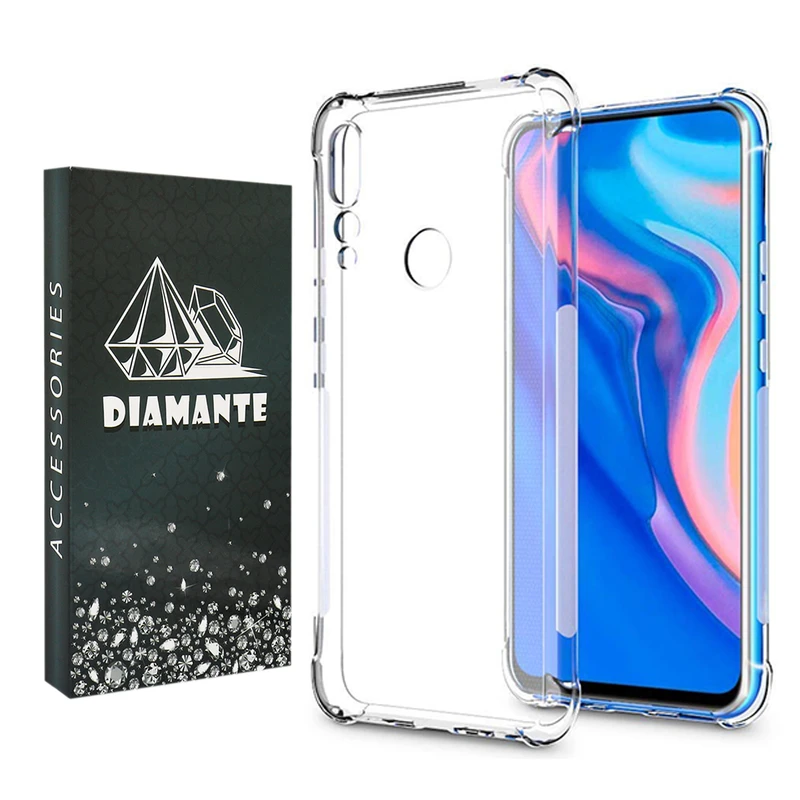 کاور دیامانته مدل Bianco Navy مناسب برای گوشی موبایل هوآوی Y9 2019 / Y9 Prime 2019