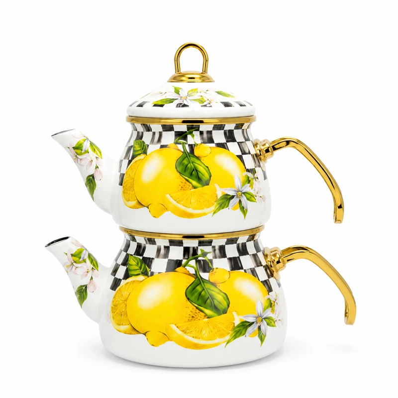 ست کتری و قوری پرهوم مدل Limon گنجایش کتری 2.1 لیتر گنجایش قوری 1 لیتر