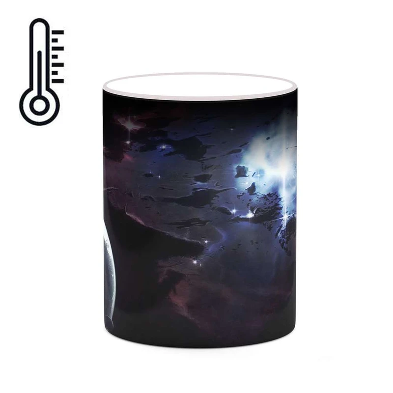 ماگ حرارتی کاکتی مدل فضا و کهکشان کد mgh20174