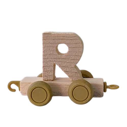 اسباب بازی چوبی مدل حروف انگلیسی قطار