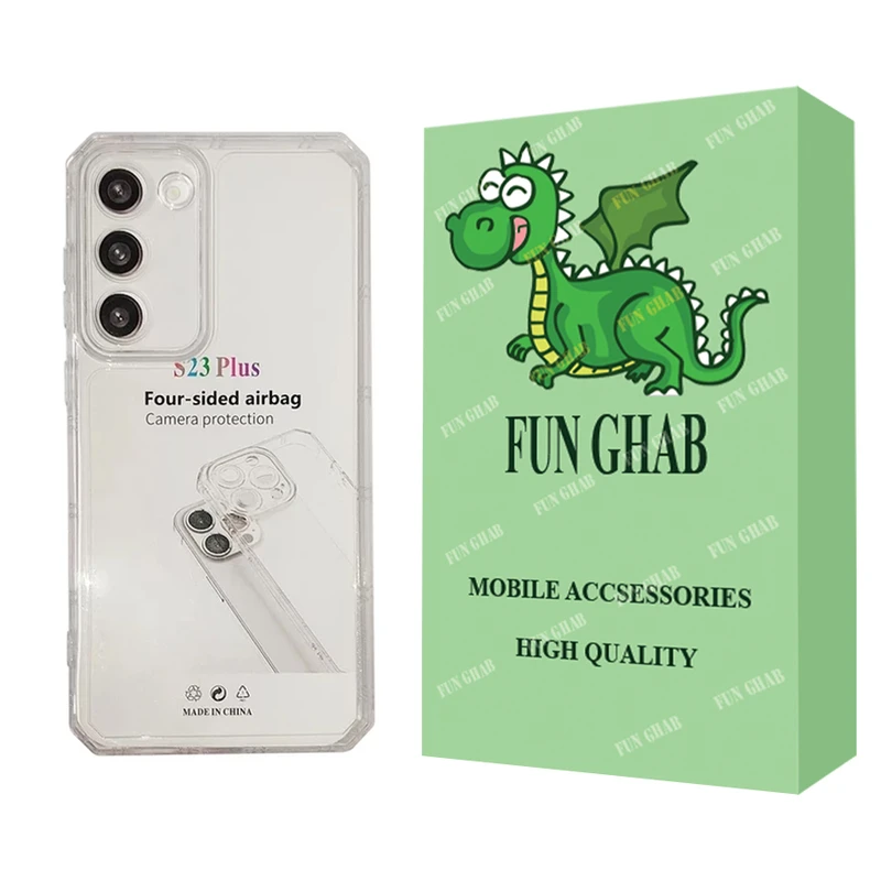  کاور فان قاب مدل ژله ای مناسب برای گوشی موبایل سامسونگ Galaxy S23 plus