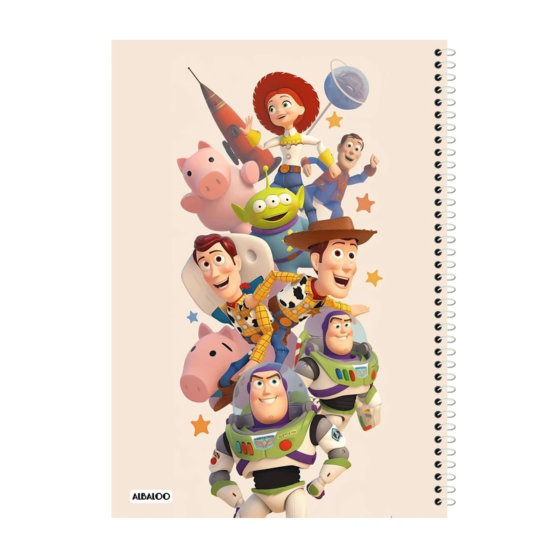 دفتر نقاشی 50 برگ آلبالو طرح انیمیشن داستان اسباب بازی ها کد 2192