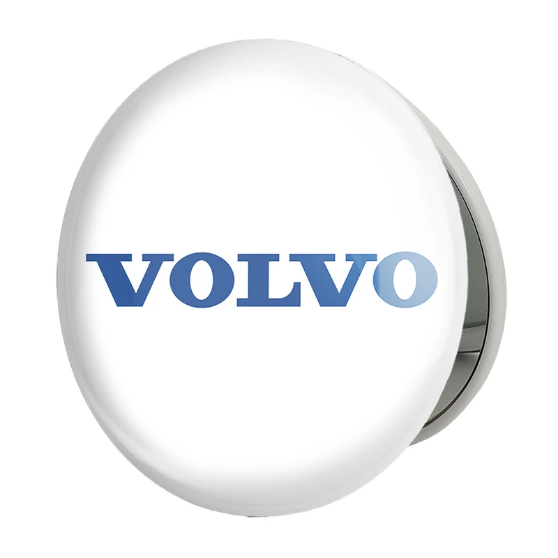 آینه جیبی خندالو طرح ولوو volvo مدل تاشو کد 23662 