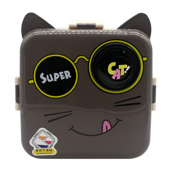 ظرف غذای کودک مدل Lx7117 طرح گربه