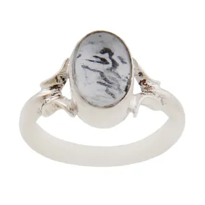 انگشتر نقره زنانه بازرگانی میلادی کد AW_486