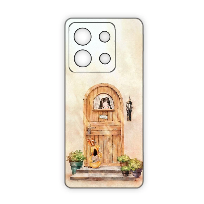 کاور مدل دخترانه کد 247 مناسب برای گوشی موبایل شیائومی Redmi Note 13 Pro 4G / Poco M6 Pro 4G