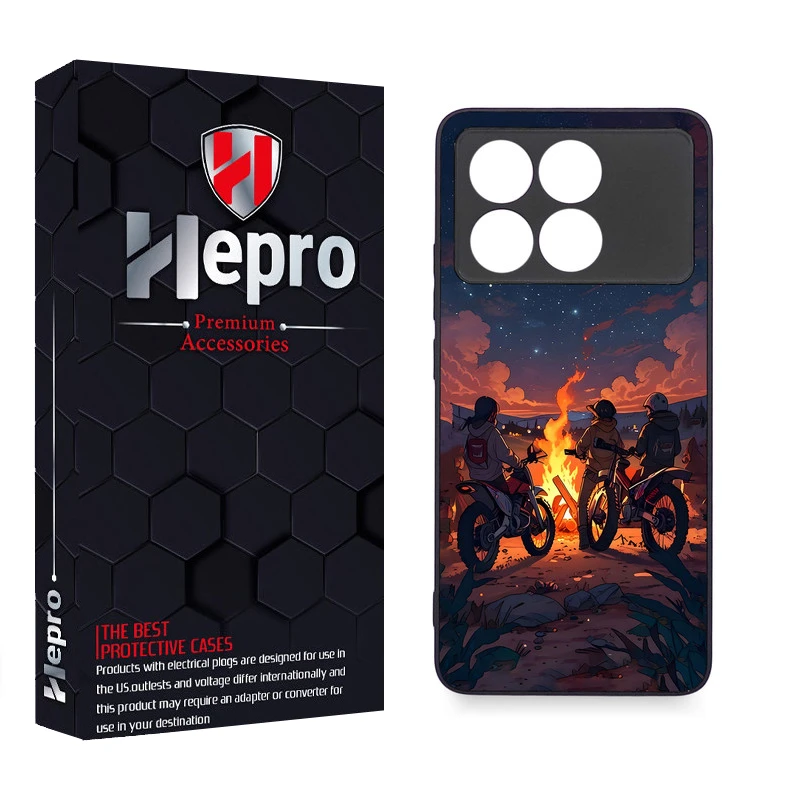 اور هپرو طرح فانتزی مدل TPU مناسب برای گوشی موبایل شیائومی Poco X6 Pro 