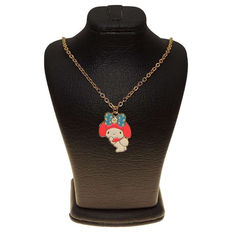 گردنبند دخترانه دلنار گالری مدل خرگوش و پاپیون خالدار گردنبند دخترانه دلنار گالری مدل خرگوش و پاپیون خالدار