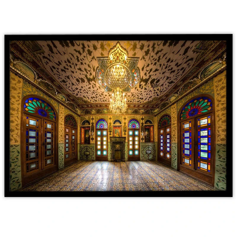 تابلو بکلیت طرح تهران کاخ گلستان مدل B-11495