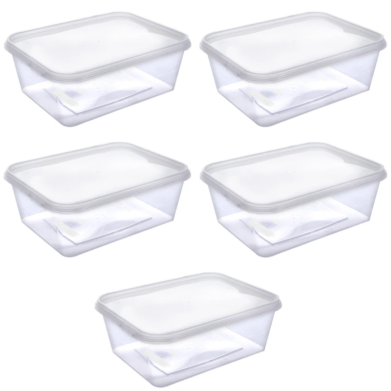 ظرف نگهدارنده مدل فریزری پک 1500 بسته 5 عددی