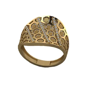 انگشتر نقره زنانه کد 008