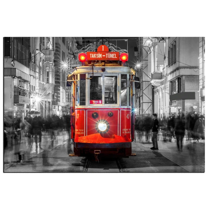 تابلو شاسی بکلیت طرح منظره قطار شهری مدل SH-S1623