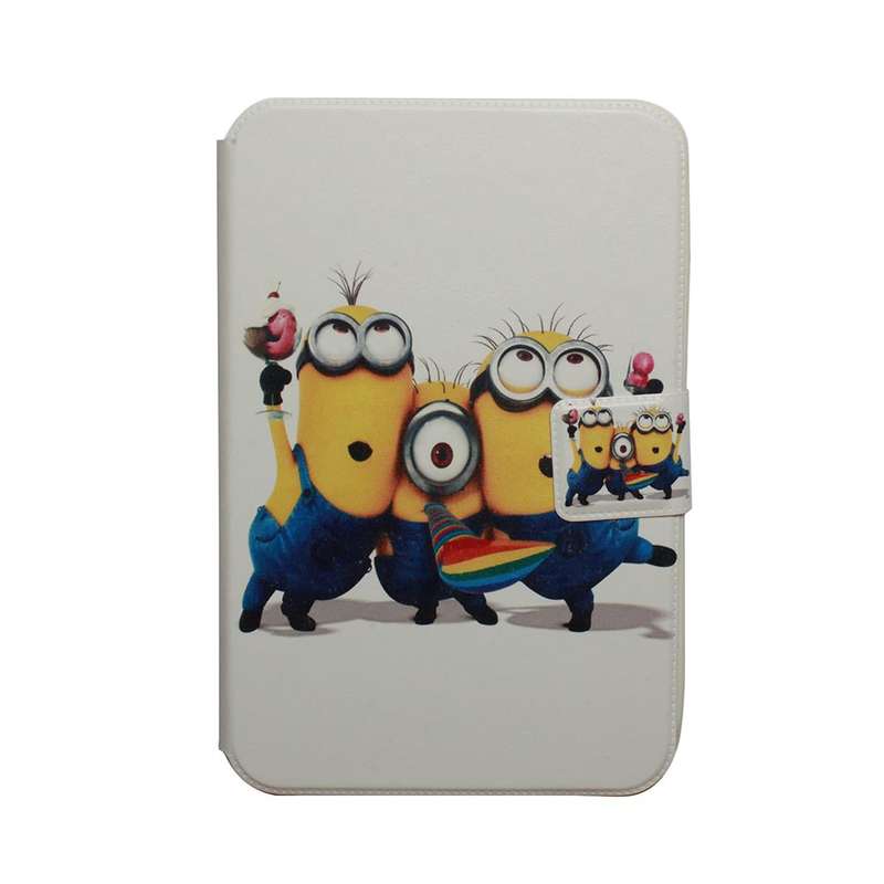کیف کلاسوری مدل Minion کد AZ مناسب برای تبلت لنوو A7-30/A3300 