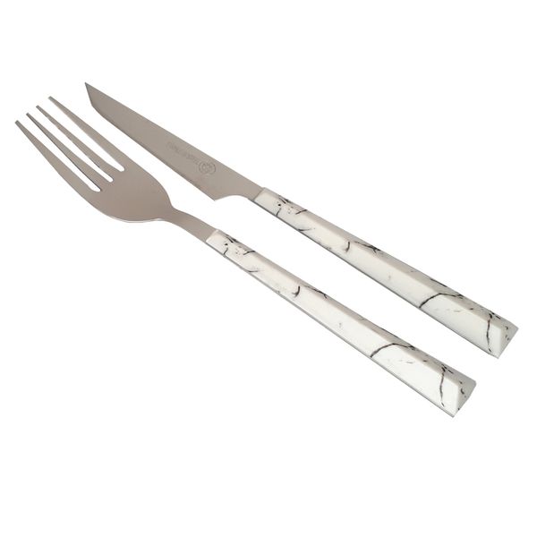 سرویس کارد و چنگال میوه خوری 12 پارچه ام جی مدل M2