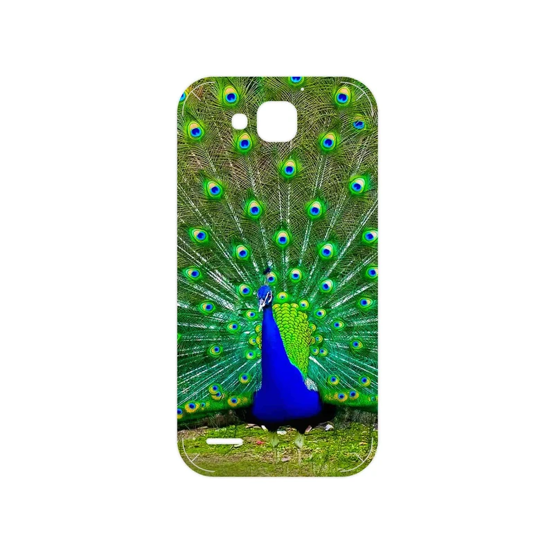 برچسب پوششی ماهوت مدل Peacock مناسب برای گوشی موبایل آنر 3X G750