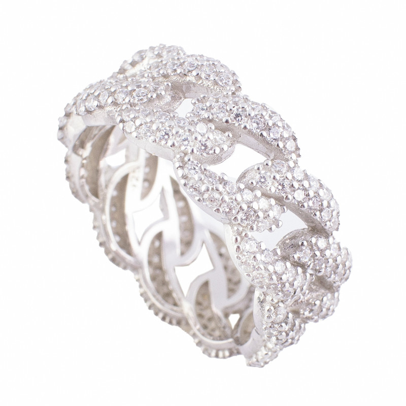 انگشتر نقره زنانه آمیتیس مدل OKN_R051 انگشتر نقره زنانه آمیتیس مدل OKN_R051