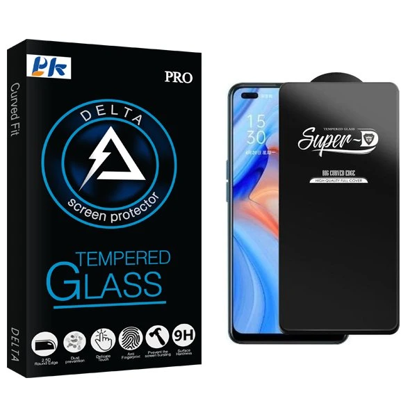 محافظ صفحه نمایش پی کی مدل Delta SuperD مناسب برای گوشی موبایل اوپو Reno 4