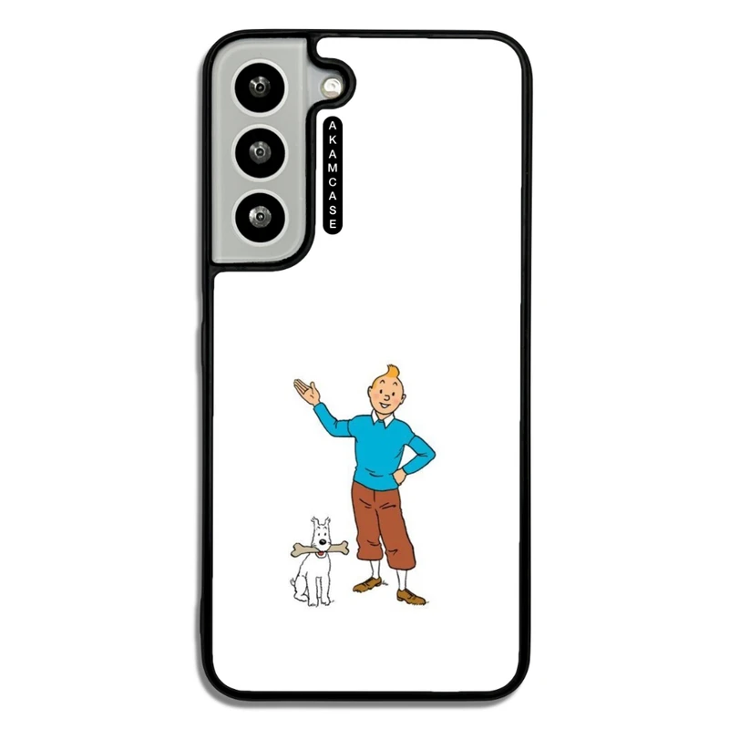 کاور آکام مدل AMC-WSGS22-TINTIN-10 مناسب برای گوشی موبایل سامسونگ Galaxy S22