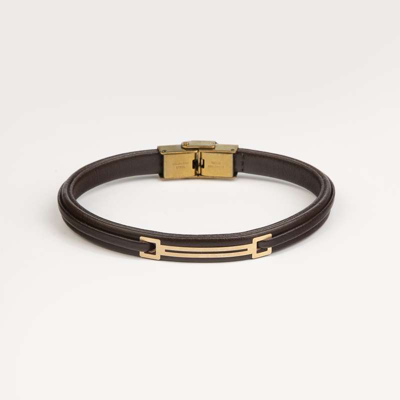 دستبند طلا 18 عیار مردانه مایا ماهک مدل MB1501