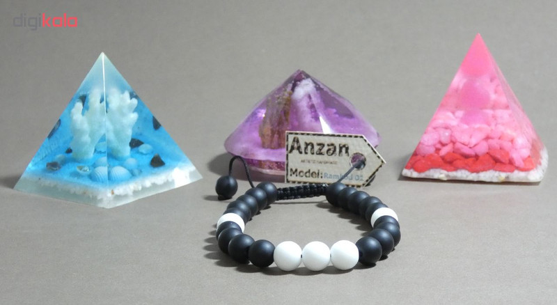 دستبند مردانه آنزان مدل Rambod 01 دستبند مردانه آنزان مدل Rambod 01