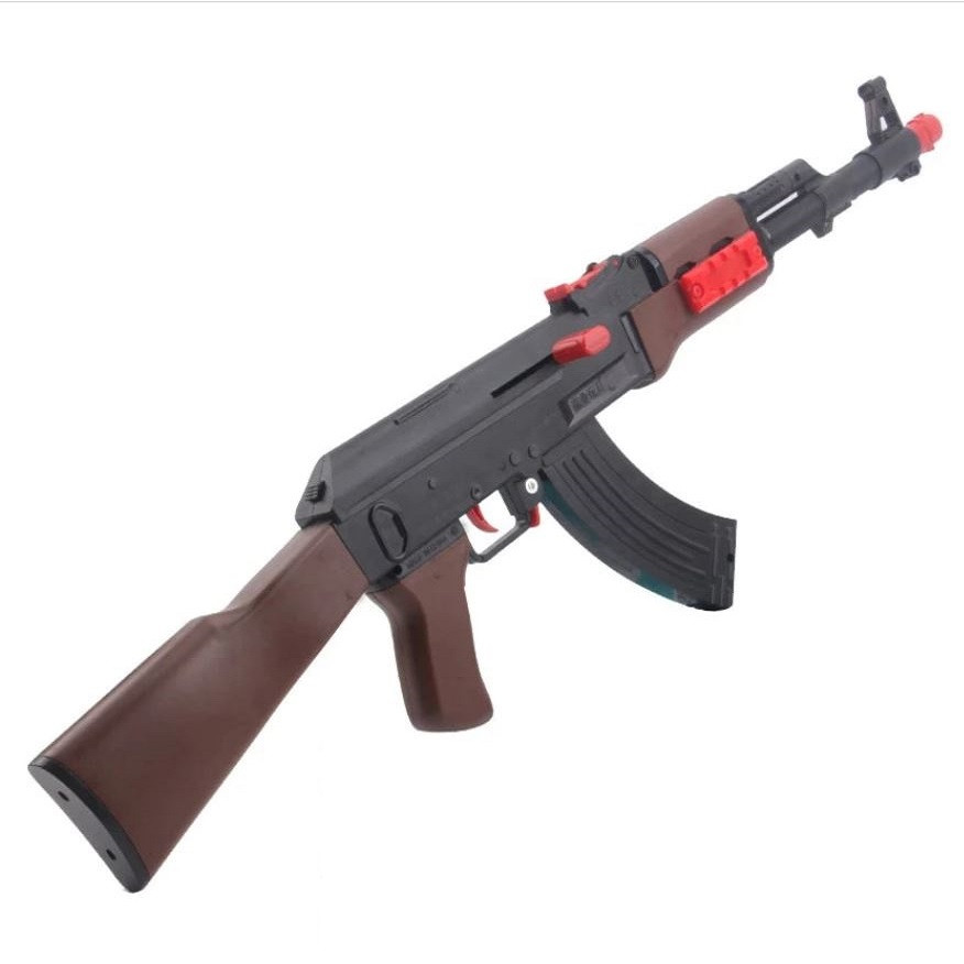 تفنگ بازی مدل AK47 کد A0023 تفنگ بازی مدل AK47 کد A0023
