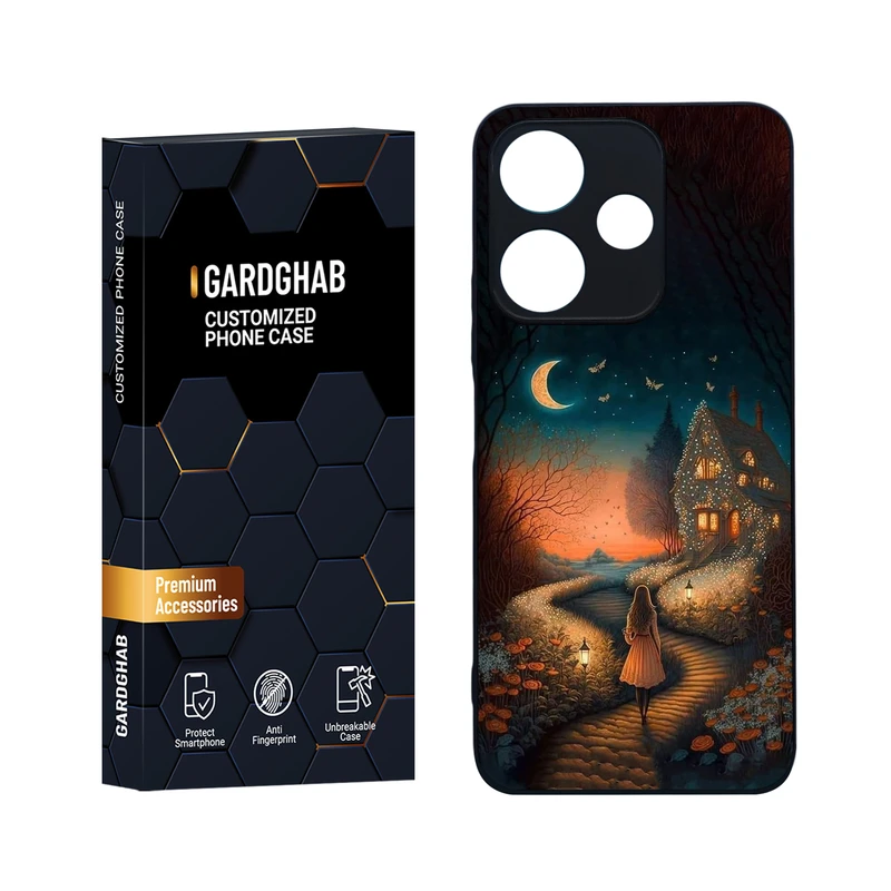 کاور گارد قاب مدل دخترانه مناسب برای گوشی موبایل شیائومی Redmi 13 4G / Poco M6 4G