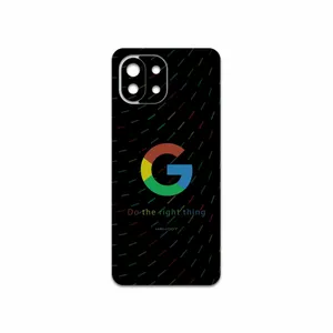 MAHOOT Google-Logo Cover Sticker for Xiaomi MI 11 LITE